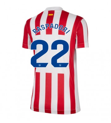 Atletico Madrid Giacomo Raspadori #22 Primera Equipación Mujer 2025-26 Manga Corta